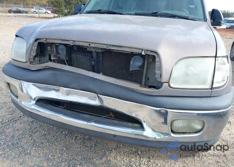 2002 Toyota Tundra Sr5 V8 из США, поврежденный, VIN 5TBRT34172S238875